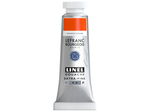 Farba gwasz Linel - Lefranc & Bourgeois - Persian Orange 14 ml