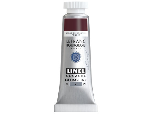 Farba gwasz Linel - Lefranc & Bourgeois - Madder Lake Deep 14 ml
