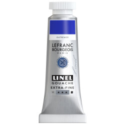 Linel gouache paint - Lefranc & Bourgeois - Ultramarine 14 ml