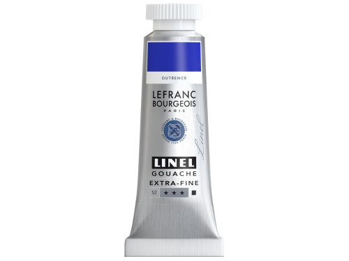 Farba gwasz Linel - Lefranc & Bourgeois - Ultramarine 14 ml