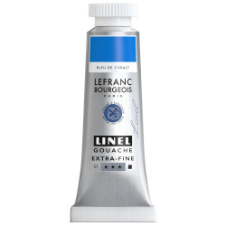Linel gouache paint - Lefranc & Bourgeois - Cobalt Blue 14 ml