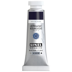 Linel gouache paint - Lefranc & Bourgeois - Prussian Blue 14 ml