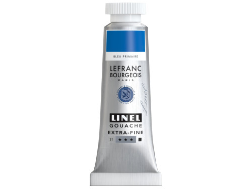 Farba gwasz Linel - Lefranc & Bourgeois - Primary Blue 14 ml