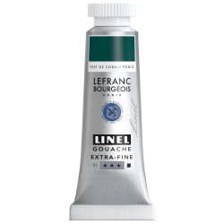 Farba gwasz Linel - Lefranc & Bourgeois - Cobalt Green Deep 14 ml