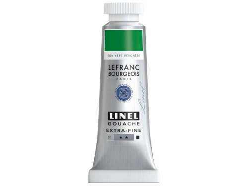 Farba gwasz Linel - Lefranc & Bourgeois - Veronese Green Hue 14 ml