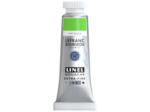 Farba gwasz Linel - Lefranc & Bourgeois - Acacia Green 14 ml