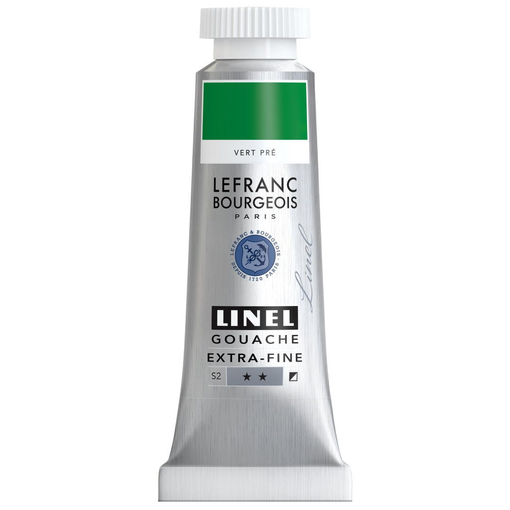 Farba gwasz Linel - Lefranc & Bourgeois - Field Green 14 ml