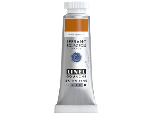 Farba gwasz Linel - Lefranc & Bourgeois - Monaco Yellow 14 ml