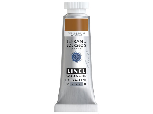 Farba gwasz Linel - Lefranc & Bourgeois - Raw Sienna 14 ml