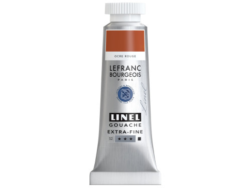 Farba gwasz Linel - Lefranc & Bourgeois - Red Ochre 14 ml