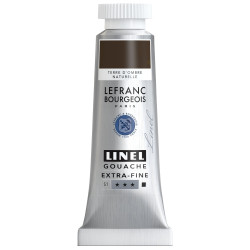 Farba gwasz Linel - Lefranc & Bourgeois - Raw Umber 14 ml