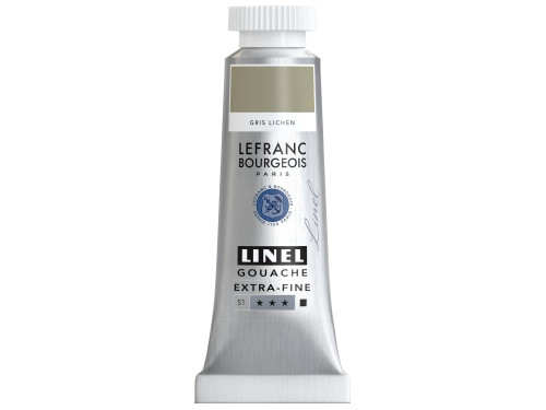 Farba gwasz Linel - Lefranc & Bourgeois - Lichen Grey 14 ml