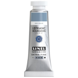 Linel gouache paint - Lefranc & Bourgeois - Storm Grey 14 ml
