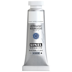 Farba gwasz Linel - Lefranc & Bourgeois - Super Hiding White 14 ml