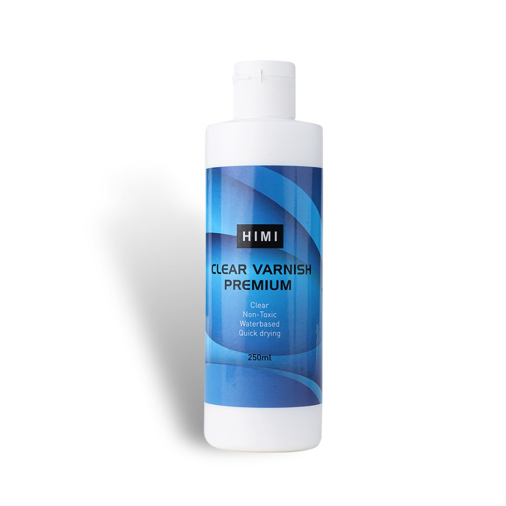 Werniks do farb akrylowych Premium - HIMI - Clear 250 ml