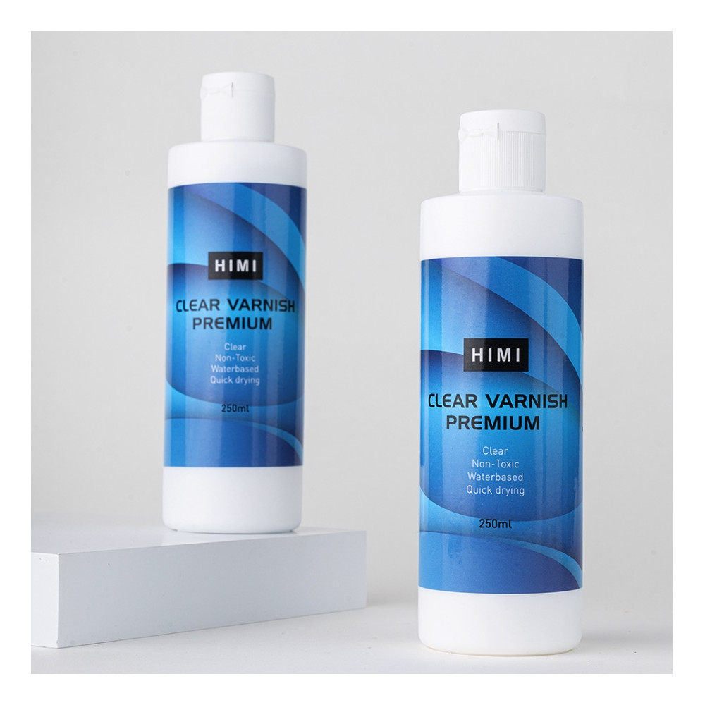Premium varnish for acrylic paints - HIMI - Clear 250 ml