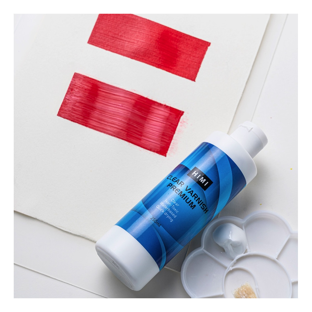 Premium varnish for acrylic paints - HIMI - Clear 250 ml