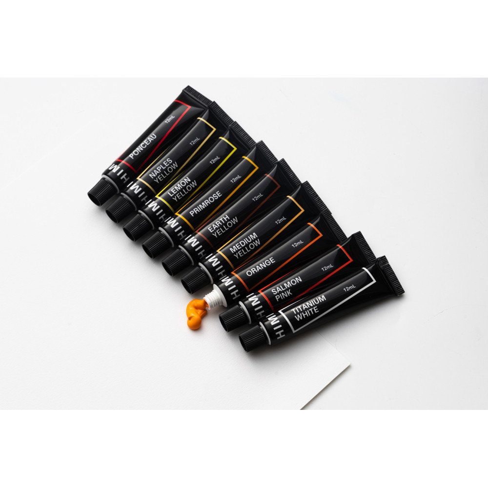 Zestaw farb akrylowych - HIMI - 36 szt.