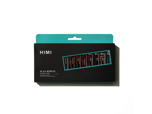 Set of acrylic paints - HIMI - 24 pcs