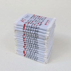 Handmade 100% cotton paper 150 g - Khadi Papers - White A7 20 sheets