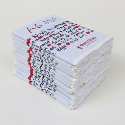 Handmade 100% cotton paper 150 g - Khadi Papers - White A6 20 sheets