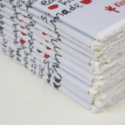 Handmade 100% cotton paper 210 g - Khadi Papers - White A3 20 sheets