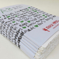 Handmade 100% cotton paper 640 g - Khadi Papers - White A3 10 sheets
