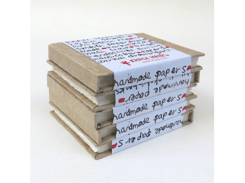 Sketchbook 100% cotton 210 g - Khadi Papers - Smooth 13 x 16 cm 16 sheets