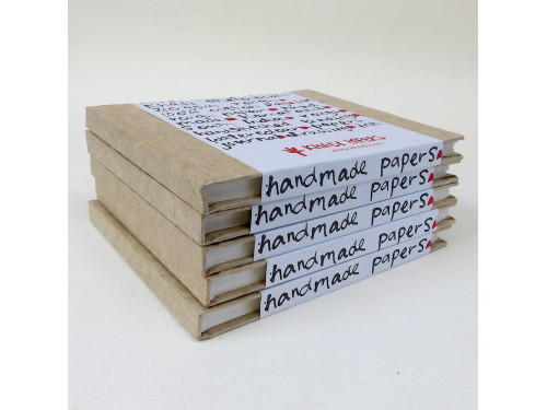 Sketchbook 100% cotton 210 g - Khadi Papers - Rough 21 x 25 cm 16 sheets