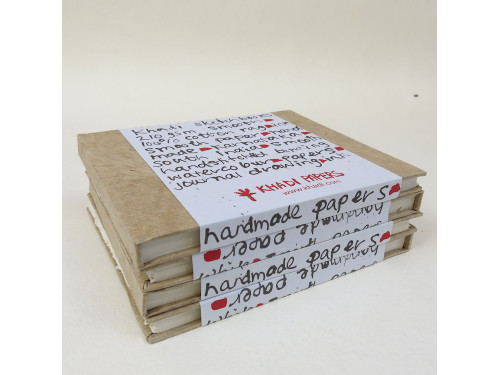 Szkicownik 100% bawełny 210 g - Khadi Papers - Smooth 21 x 25 cm 16 ark.