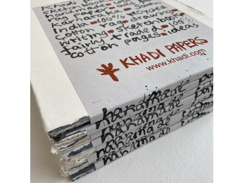 Szkicownik 100% bawełny 150 g - Khadi Papers - 20 x 20 cm 15 ark.