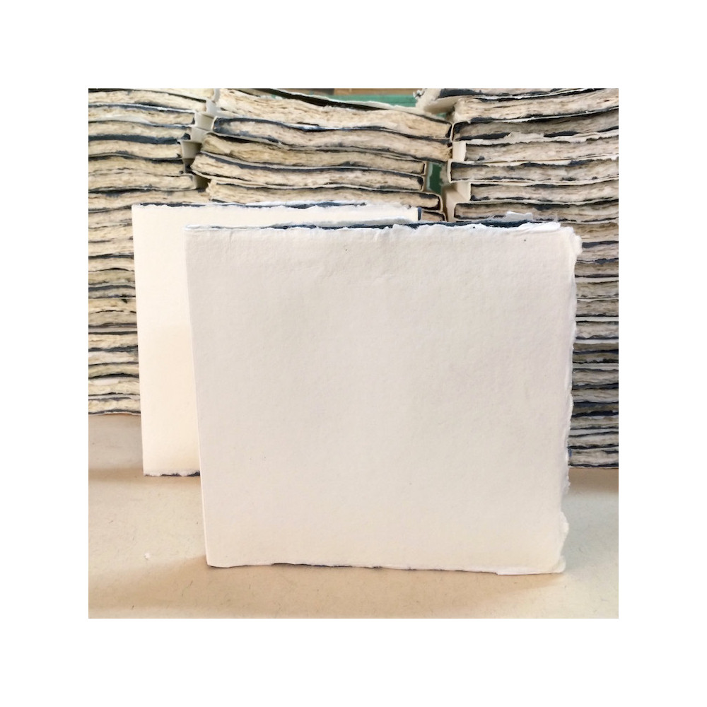 Szkicownik 100% bawełny 150 g - Khadi Papers - 15 x 15 cm 15 ark.