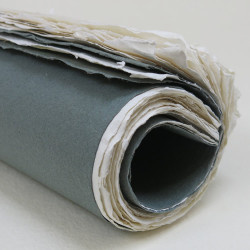 Sketchbook 100% cotton 100 g - Khadi Papers - Rough 21 x 21 cm 19 sheets