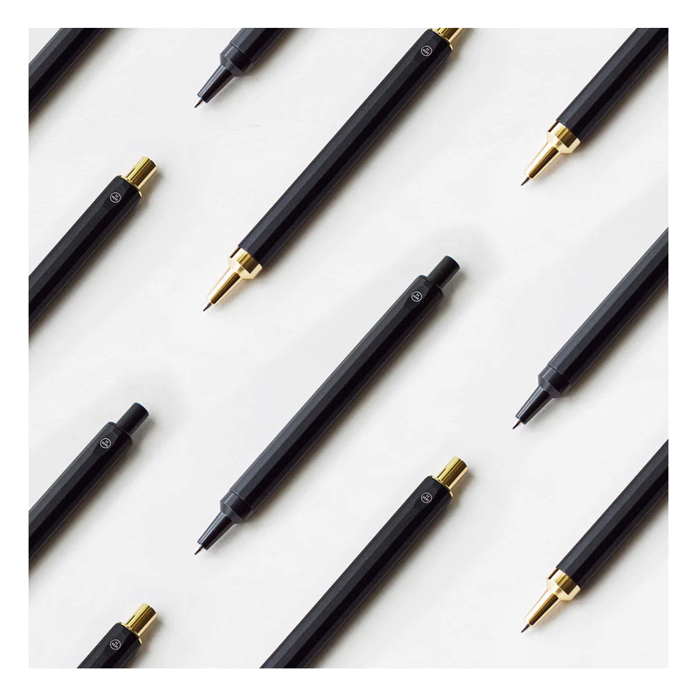 Mechanical pencil 0,7 mm - HMM - Black & Gold