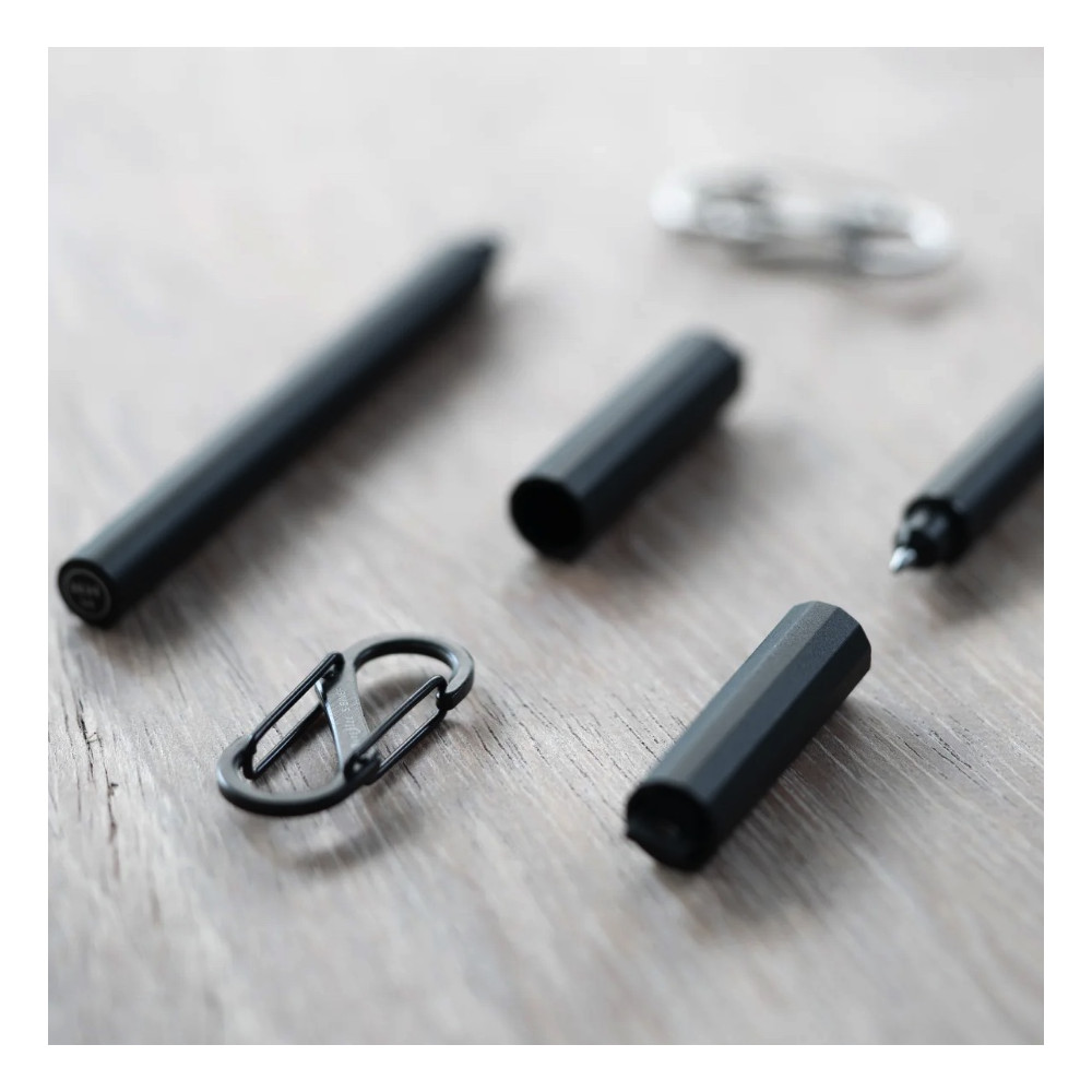 Ballpoint magnetic pen 0,7 mm - HMM - Black