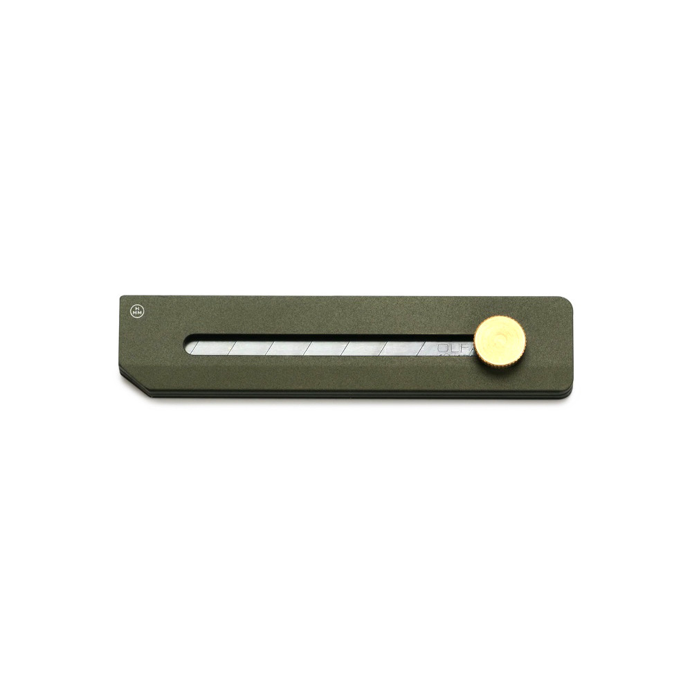 Nóż segmentowy - HMM - Army Green