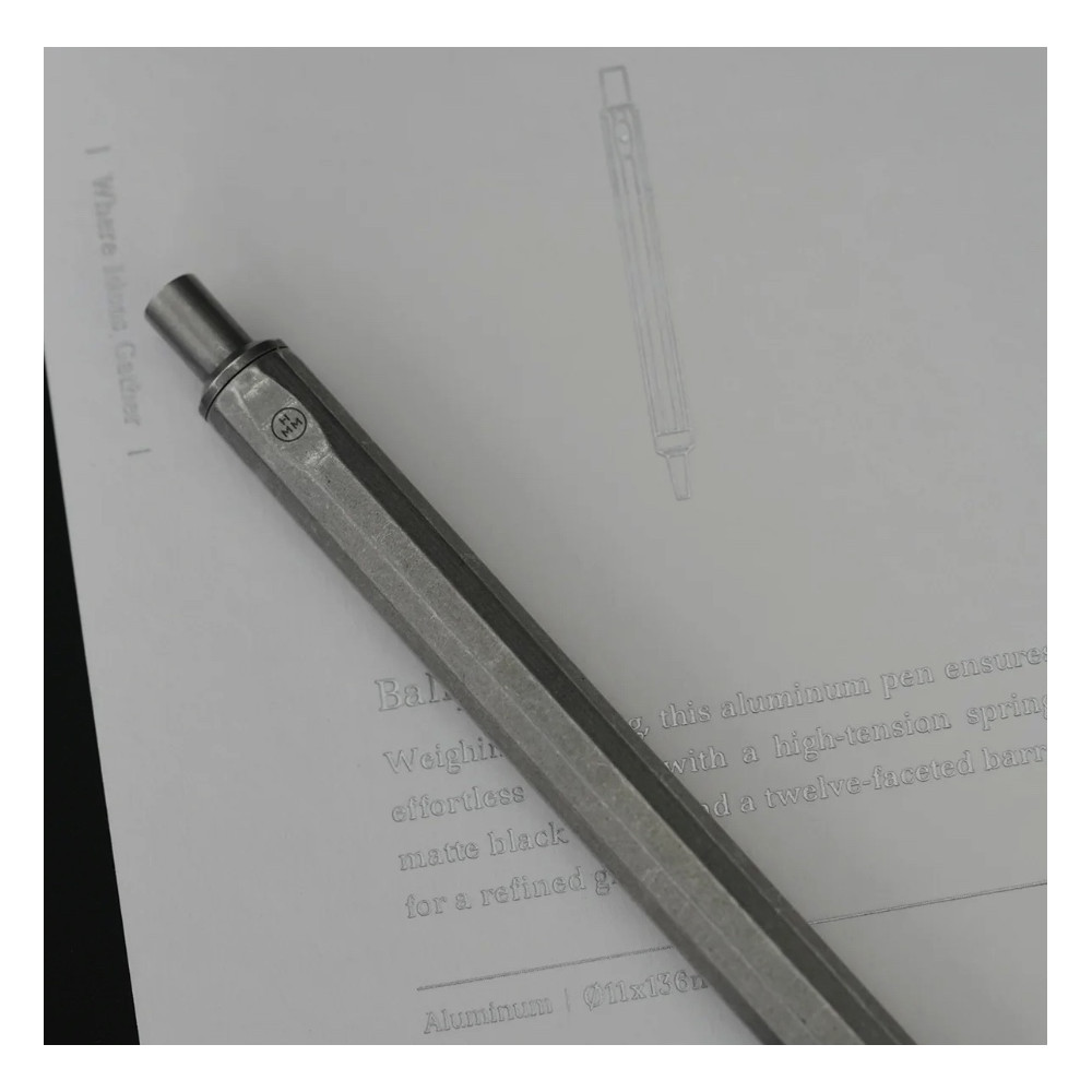 Zestaw prezentowy Metal Writing Set - HMM - Black