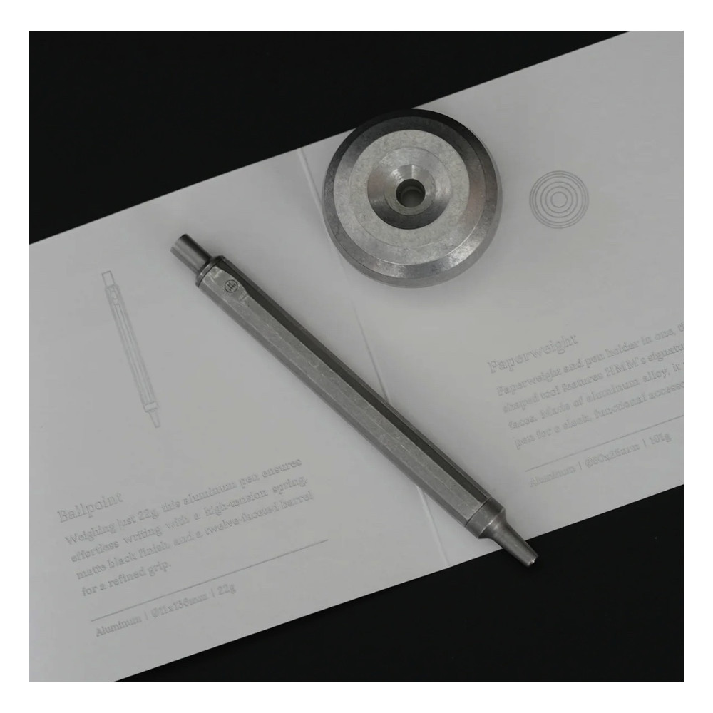 Zestaw prezentowy Metal Writing Set - HMM - Raw