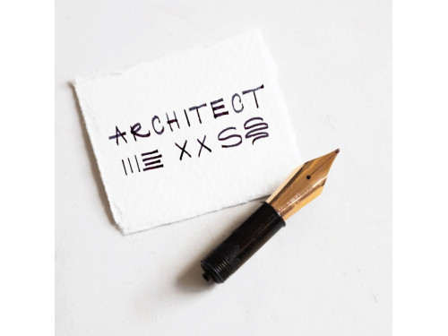 Fountain pen nib Architect BB - Tom's Studio