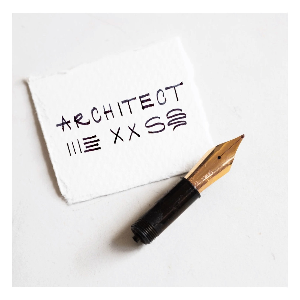 Fountain pen nib Architect BB - Tom's Studio