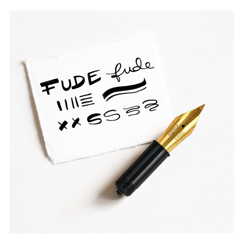 Fountain pen nib Fude - Tom's Studio
