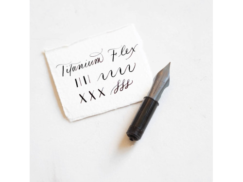Fountain pen nib Titanium Flex - Tom's Studio