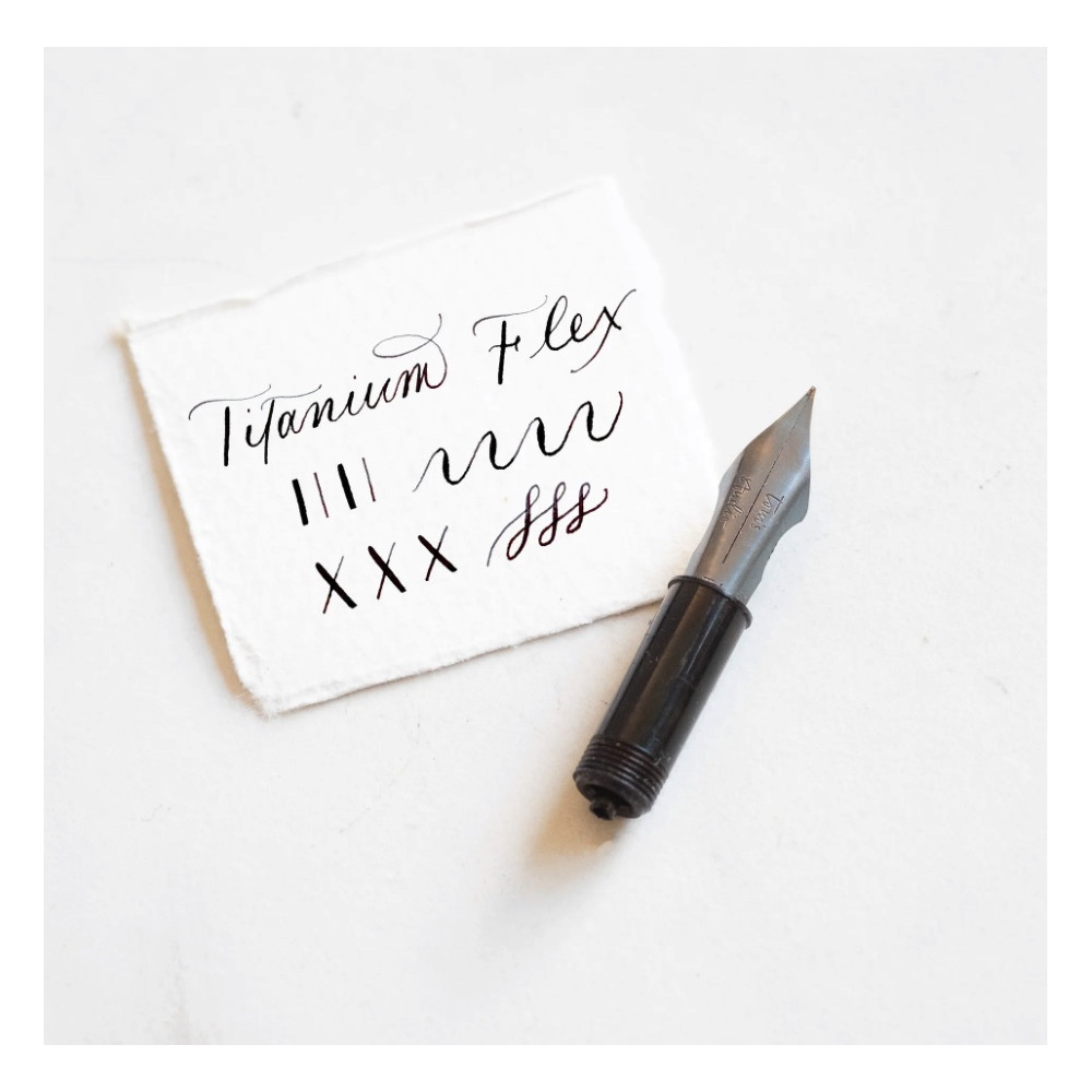 Fountain pen nib Titanium Flex - Tom's Studio