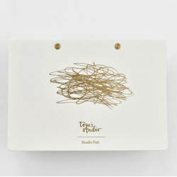 Plain Studio pad A5 - Tom's Studio - White 116 g 40 sheets