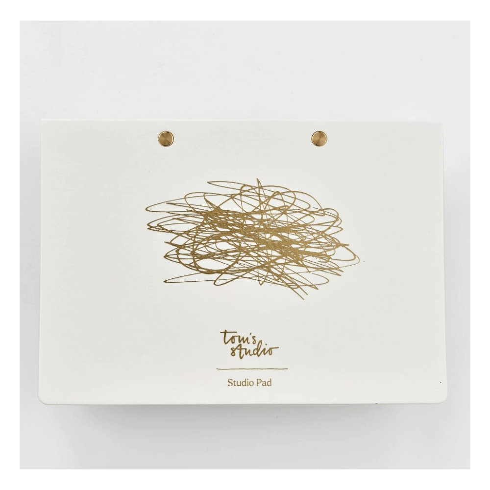 Plain Studio pad A5 - Tom's Studio - White 116 g 40 sheets