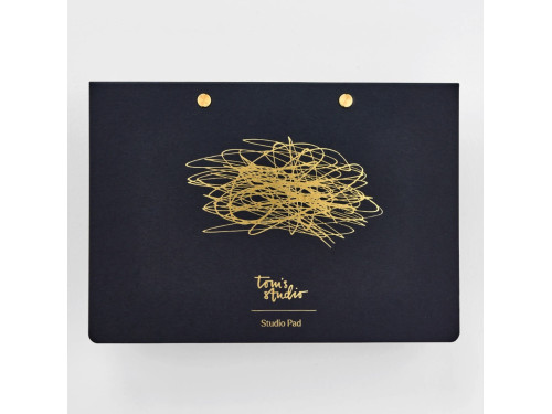 Plain Studio pad A5 - Tom's Studio - Black 116 g 40 sheets