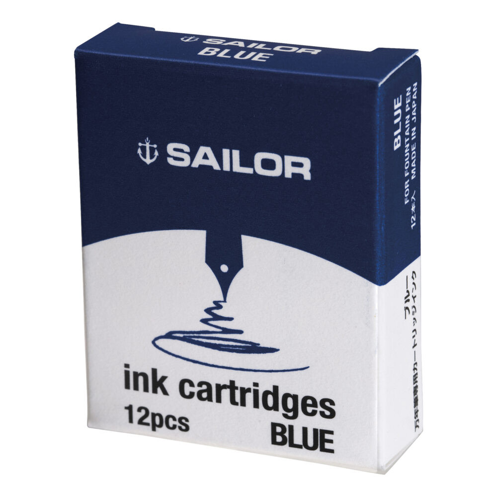 Ink cartridges - Sailor - Blue 12 pcs