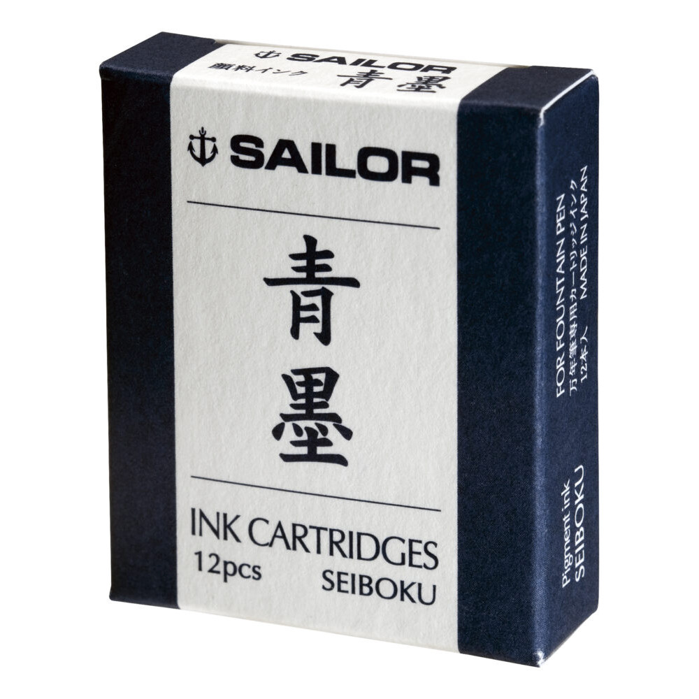 Sei-Boku Ink cartridges - Sailor - Blue 12 pcs