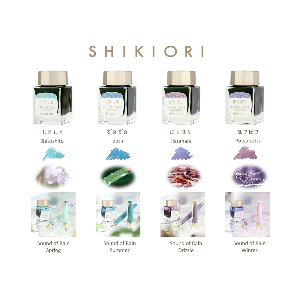 Atrament Shikiori The Sound Of Rain - Sailor - Zaza 20 ml
