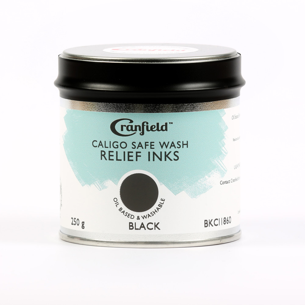 Tusz Caligo Safe Wash Relief - Cranfield - Black 250 g